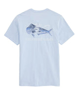 Vineyard Vines Mens Sportfisher Mahi Scenic Short-Sleeve Pocket T-Shirt