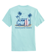 Vineyard Vines Mens Pup & Surf Van Pocket Short Sleeve T-Shirt