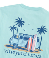 Vineyard Vines Mens Pup & Surf Van Pocket Short Sleeve T-Shirt