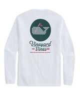 Vineyard Vines Mens Golf Ball Tee Whale Long-Sleeve Pocket T-Shirt
