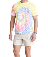Vineyard Vines Mens Grateful Dead Dancing Bears Tie-Dye Short-Sleeve Pocket T-Shirt