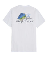 Vineyard Vines Mens Mahi Golf Ball Short-Sleeve Pocket T-Shirt