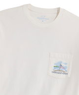 Vineyard Vines Mens Chasing Summer Pocket Short Sleeve T-Shirt