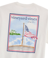 Vineyard Vines Mens Chasing Summer Pocket Short Sleeve T-Shirt
