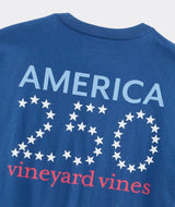 Vineyard Vines Mens Americana 250 Short Sleeve T-Shirt