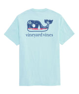 Vineyard Vines Mens Palm Tree Boat Scenic Whale Short-Sleeve Pocket T-Shirt