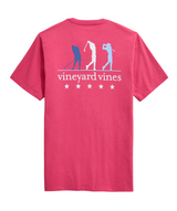 Vineyard Vines Mens Golf Silo USA Pocket Short Sleeve T-Shirt