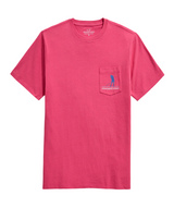 Vineyard Vines Mens Golf Silo USA Pocket Short Sleeve T-Shirt