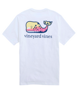 Vineyard Vines Mens Palm Tree Scenic Whale Pocket Short Sleeve T-Shirt
