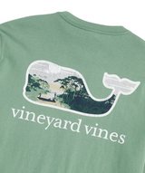 Vineyard Vines Mens Lowcountry Whale Pocket Short Sleeve T-Shirt
