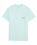 Vineyard Vines Mens Marsh Sketched Scenic Short-Sleeve Pocket T-Shirt