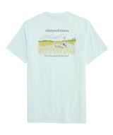 Vineyard Vines Mens Marsh Sketched Scenic Short-Sleeve Pocket T-Shirt