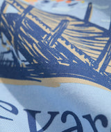 Vineyard Vines Mens Autumn Sailing Scene Pocket Short Sleeve T-Shirt