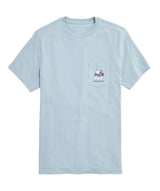 Vineyard Vines Mens Redfish Cooler Short-Sleeve Pocket T-Shirt