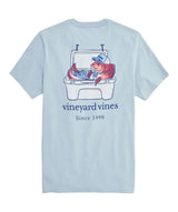 Vineyard Vines Mens Redfish Cooler Short-Sleeve Pocket T-Shirt