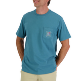 Vineyard Vines Mens Argyle Golf Pocket Short Sleeve T-Shirt