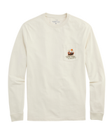 Vineyard Vines Mens Marsh Boat Wreck Pocket Long Sleeve T-Shirt