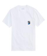 Vineyard Vines Mens Black Lab EDSFTG Pocket Short Sleeve T-Shirt