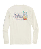 Vineyard Vine Mens Sweet Liber-Tea Long-Sleeve Pocket T-Shirt