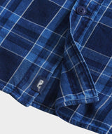Vineyard Vines Mens Indigo Twill Woven Long Sleeve Button Down Shirt