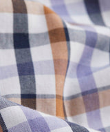 Vineyard Vines Mens Stretch Poplin Check Long Sleeve Woven Shirt