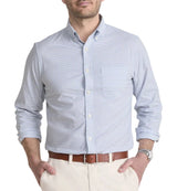 Vineyard Vines Mens Performance Cotton Calabash Check Long Sleeve Shirt
