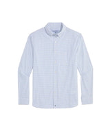 Vineyard Vines Mens Performance Cotton Calabash Check Long Sleeve Shirt