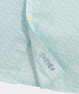 Vineyard Vines Mens Puzzle Whale Performance Cotton Short Sleeve Shirt