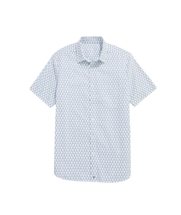 Vineyard Vines Mens Country Clubs Performance Cotton Short Sleeve Shirt