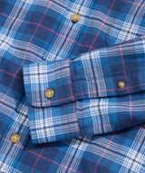 Vineyard Vines Mens Muskeget Plaid Vineyard Flannel Long Sleeve Shirt