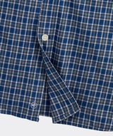 Vineyard Vines Mens Performance Brushed Tech Twill Kendrick Check Long Sleeve Shirt