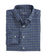 Vineyard Vines Mens Performance Brushed Tech Twill Kendrick Check Long Sleeve Shirt