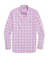 Vineyard Vines Mens Performance Coconut Key Plaid Featherweight Shirt