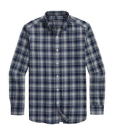 Vineyard Vines Mens Performance Brushed Tech Twill Jethro Plaid Shirt