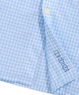 Vineyard Vines Mens Performance Coral Reef Gingham Featherweight Shirt