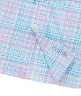 Vineyard Vines Mens Performance Parrotfish Plaid Featherweight Button-Up Shirt