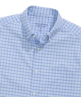 Vineyard Vines Mens Performance Cotton Catamaran Check Button-Up Shirt