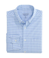 Vineyard Vines Mens Performance Cotton Catamaran Check Button-Up Shirt