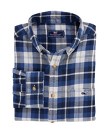 Vineyard Vines Mens Plaid Vineyard Flannel Long Sleeve Shirt
