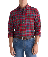 Vineyard Vines Mens Noel Tartan Vineyard Flannel Long Sleeve Shirt