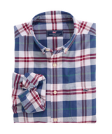 Vineyard Vines Mens Plaid Oxford Long Sleeve Shirt