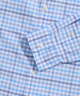 Vineyard Vines Mens Performance Cotton Tattersall Long Sleeve Button-Up Shirt