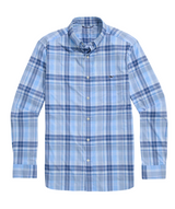 Vineyard Vines Mens Performance Plaid Featherweight Long Sleeve Shirt
