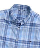 Vineyard Vines Mens Performance Plaid Featherweight Long Sleeve Shirt