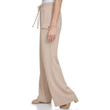 Calvin Klein Womens Textured Stripe Pants
