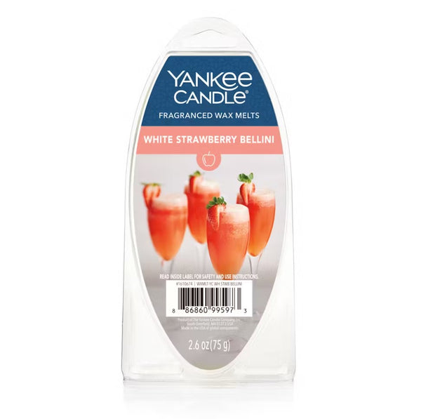 Yankee Candle Wax Melt Pack - White Strawberry Bellini
