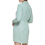 Calvin Klein Womens Airlow Tie Front Dress