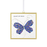 DEMDACO Heart Of Gold Butterfly Suncatcher