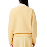 Lacoste Womens Oversized Cotton Sweatshirt