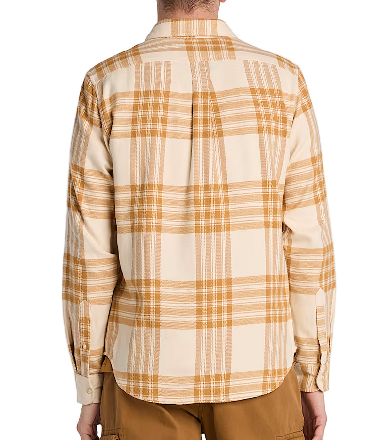 Timberland Mens Midweight Flannel Check Shirt